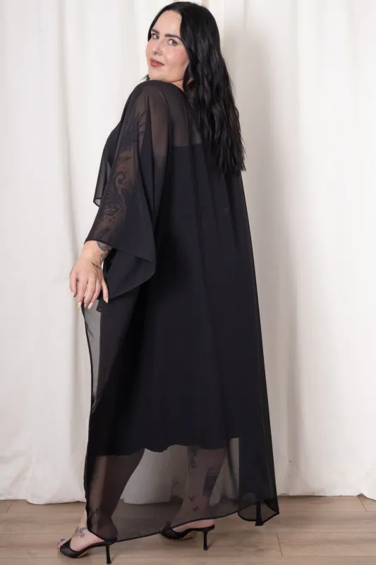 Chiffon Capelet (S-3X) made by Valencia Boutique