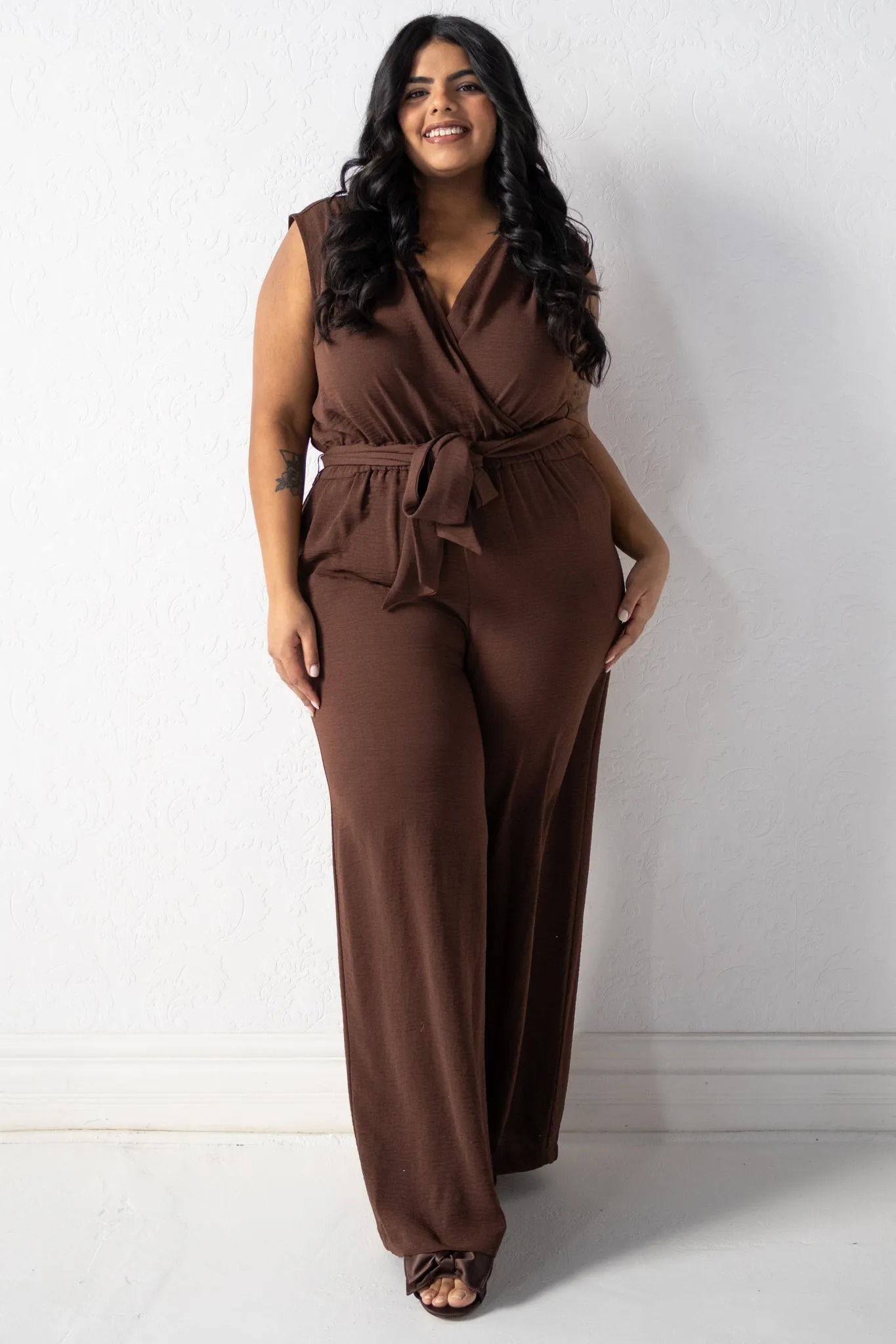 Wide Leg Jumpsuit (Size 2-22) sold by Valencia Boutique