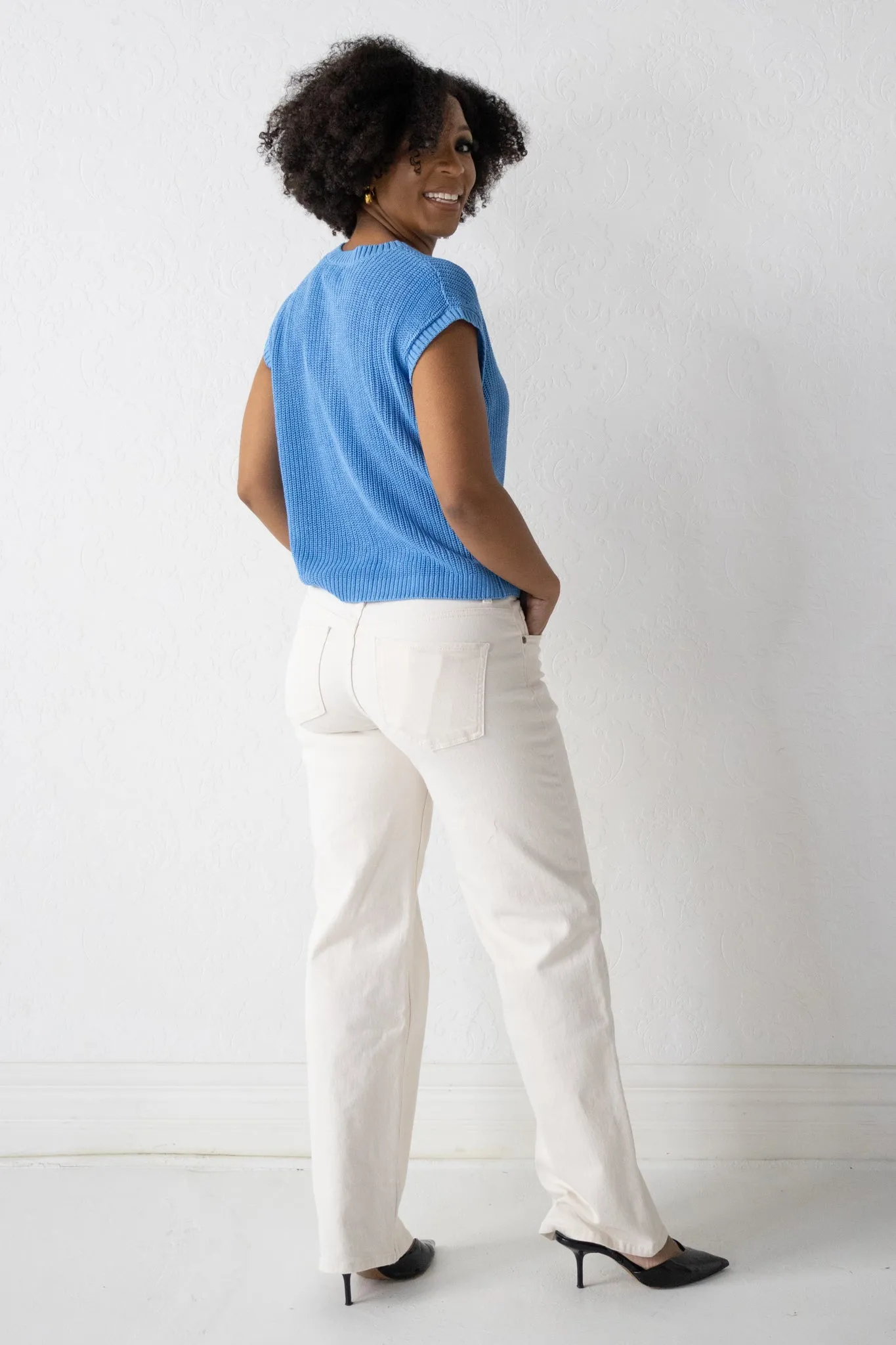 Short Sleeve Cardigan sold by Valencia Boutique product image thumbnail 2