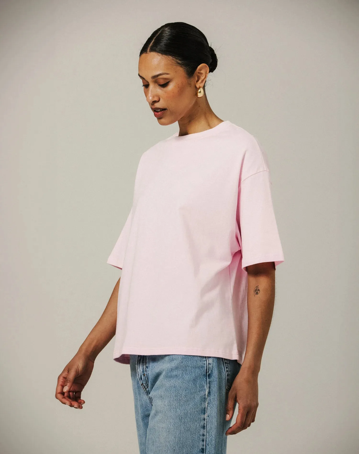 Brunette Boxy Tee (XS-3X) sold by Valencia Boutique product image thumbnail 3