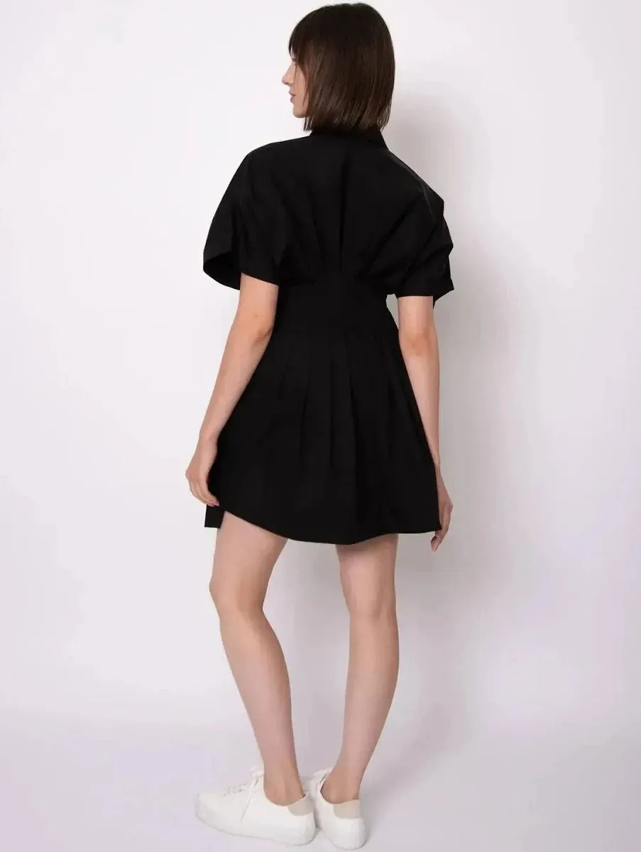 Poplin Mini Shirt dress sold by Valencia Boutique product image thumbnail 2