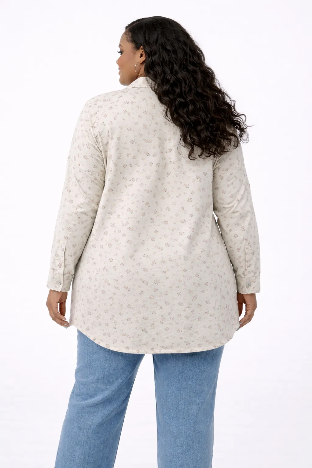 BRUNETTE Shania Floral Denim Jacket (XS-3X) sold by Valencia Boutique product image thumbnail 3