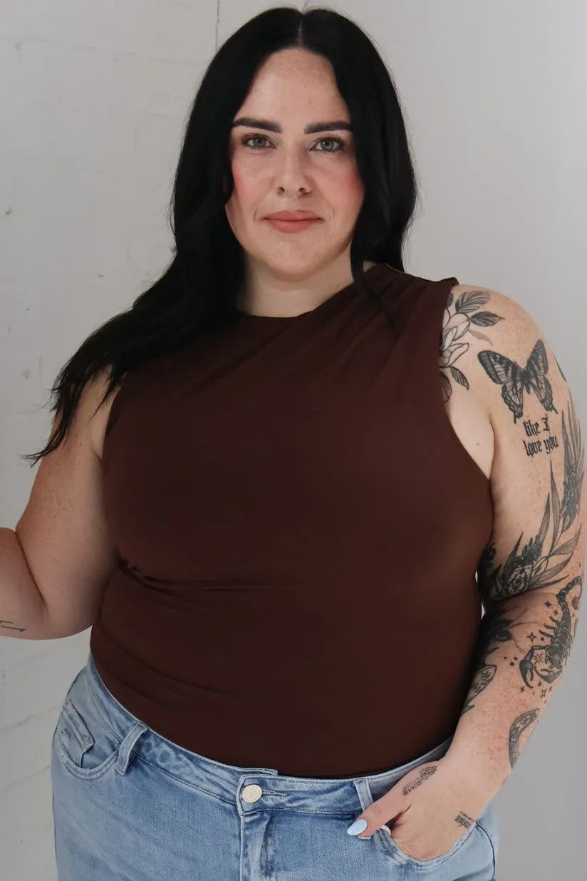 Ruri Ruched Tank sold by Valencia Boutique