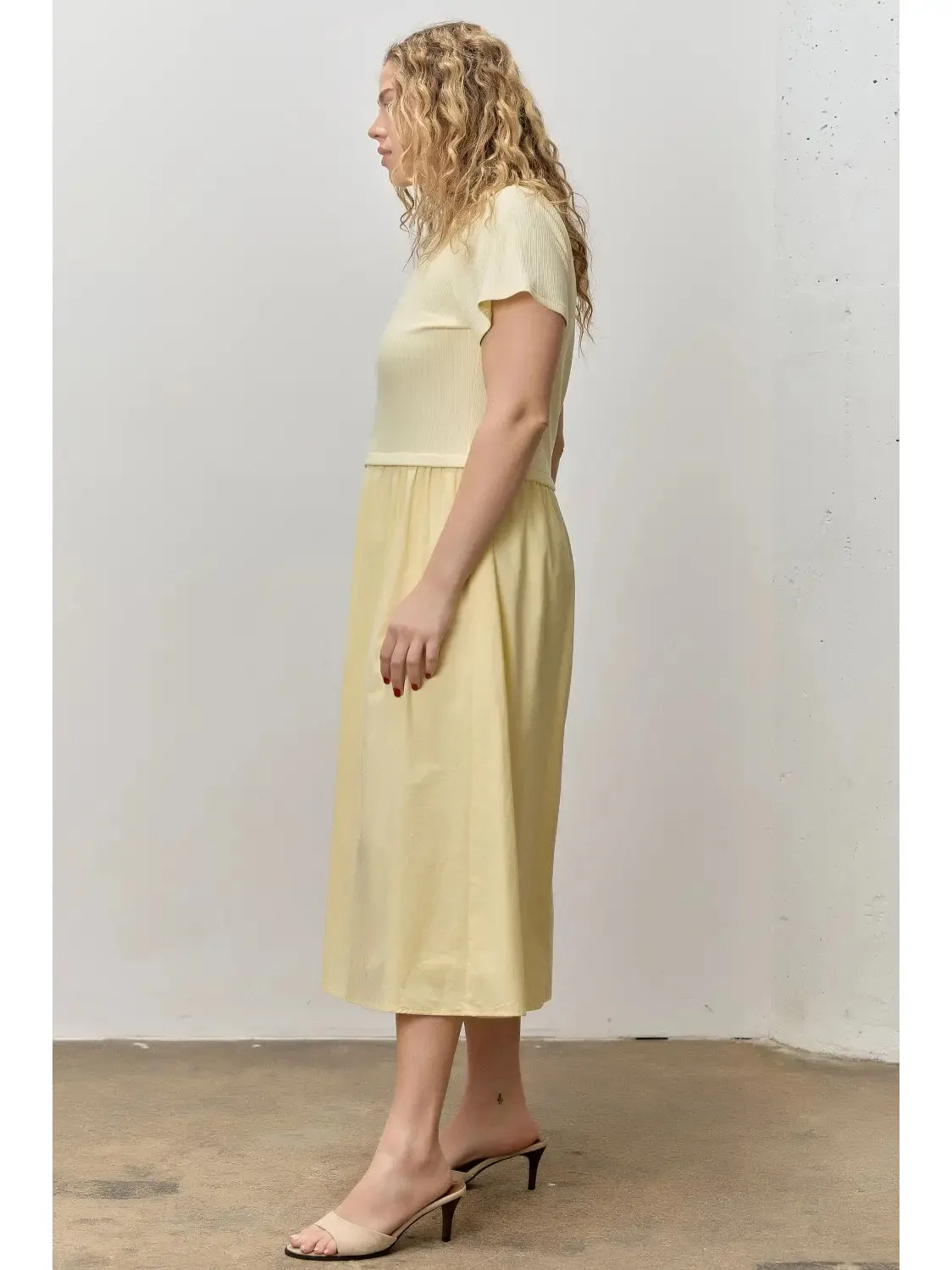 CURVE T-Shirt Midi Dress sold by Valencia Boutique product image thumbnail 3