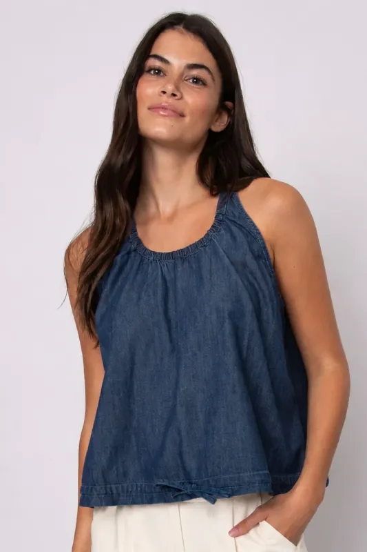 Karen Denim Top made by RD Style