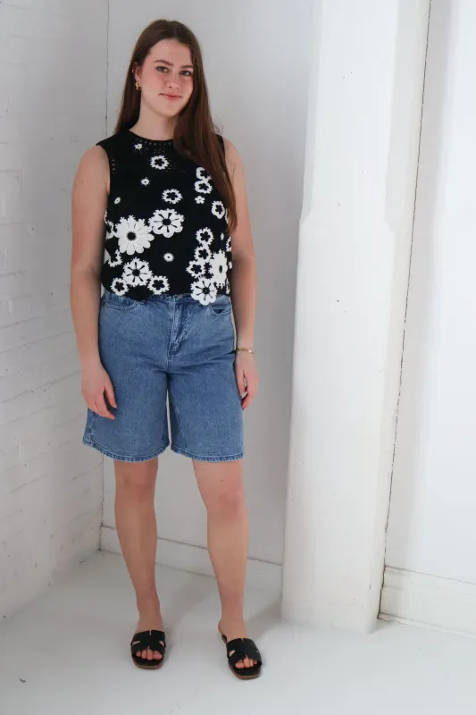 Yuko Knit Top made by Valencia Boutique