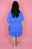 Very Peri Mini Dress (S-3X) sold by Valencia Boutique