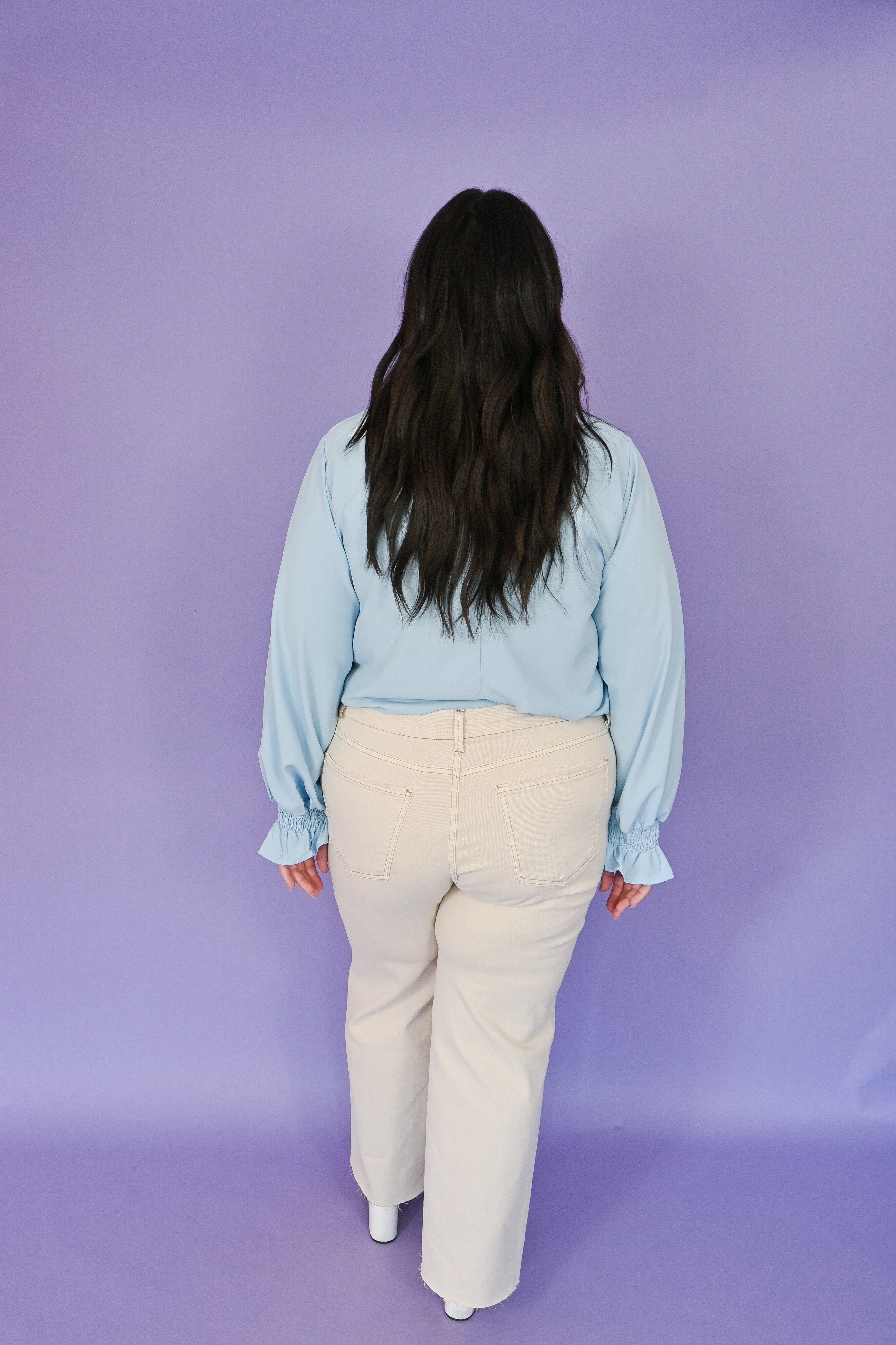 CURVE Bell Sleeve Blouse sold by Valencia Boutique product image thumbnail 3