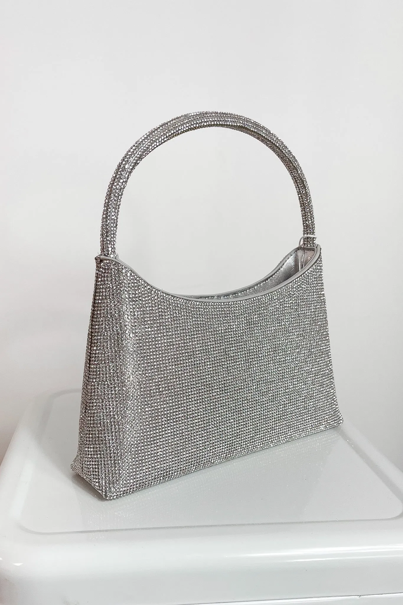 Rhinestone Shoulder Bag sold by Valencia Boutique
