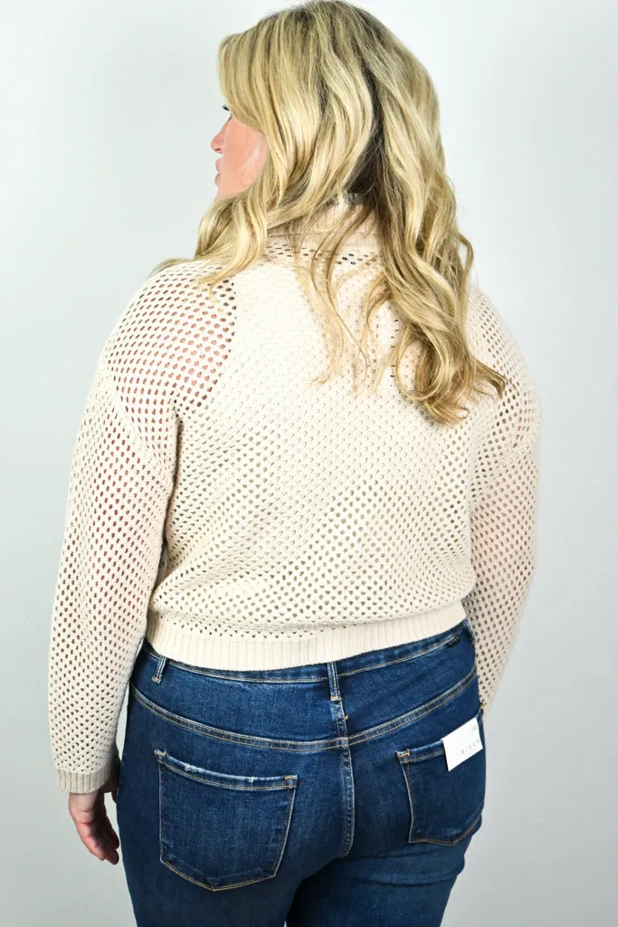 Oia Open Knit Cardigan sold by Valencia Boutique product image thumbnail 4