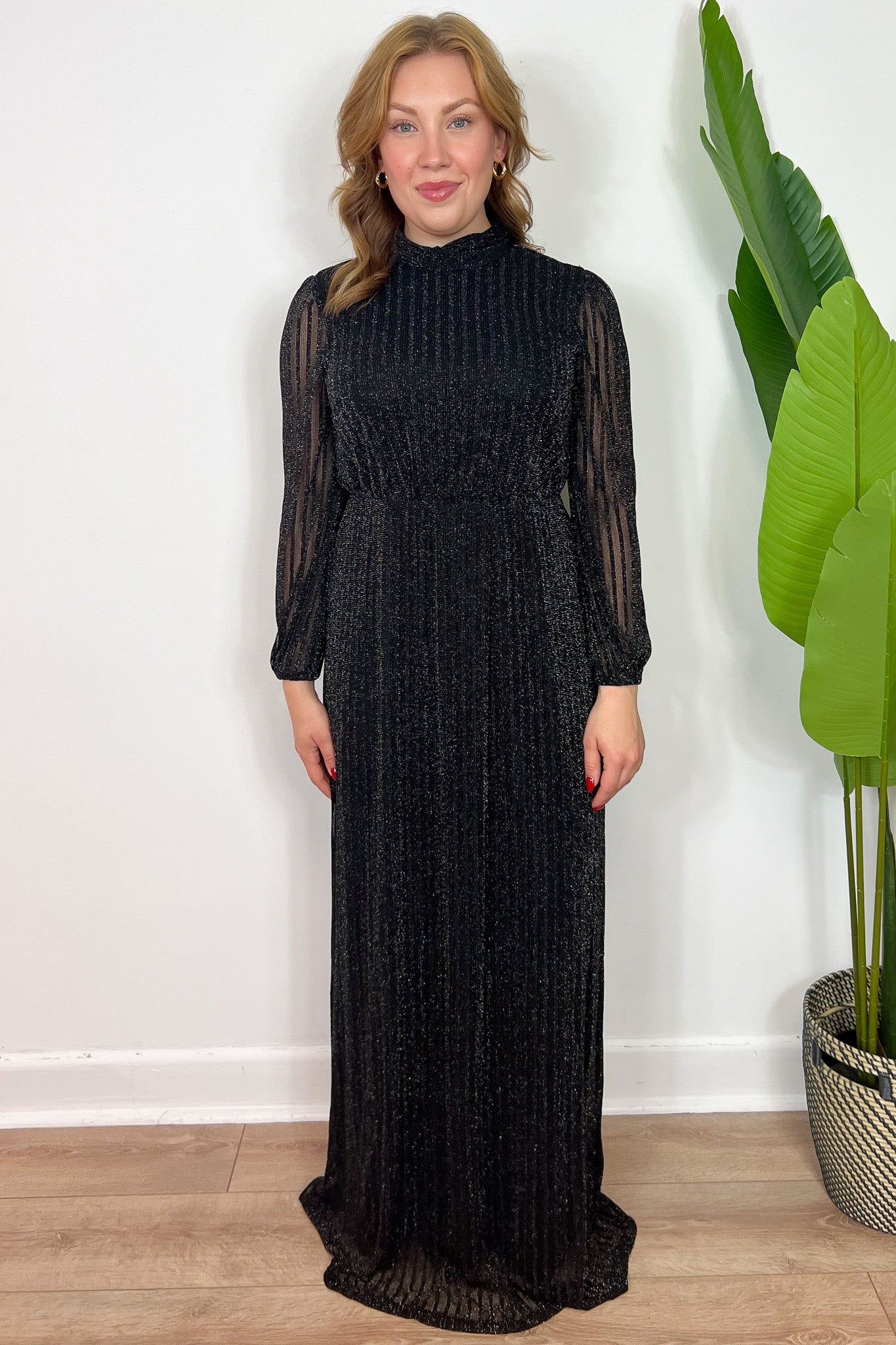 Shimmer Maxi Dress sold by Valencia Boutique