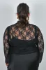 Sheer Lace Top (S-3X) sold by Valencia Boutique