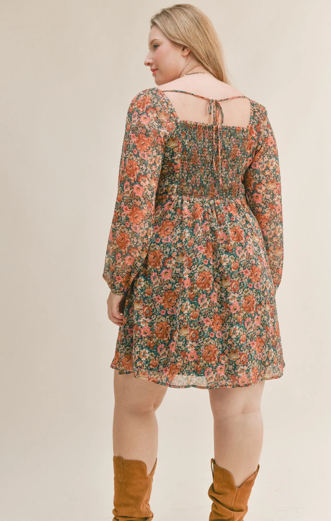 CURVE Vintage Mini Dress sold by Valencia Boutique product image thumbnail 4