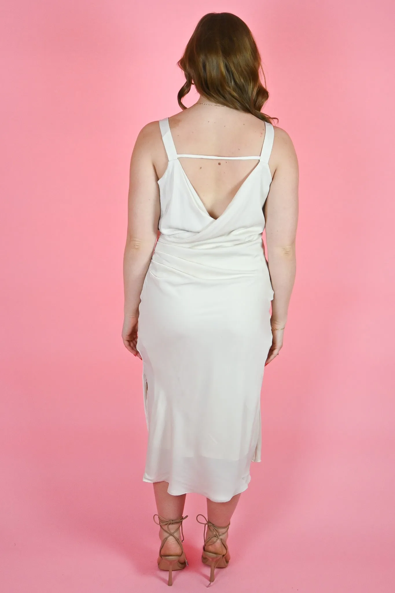 Low Back Cowl Midi sold by Valencia Boutique product image thumbnail 2