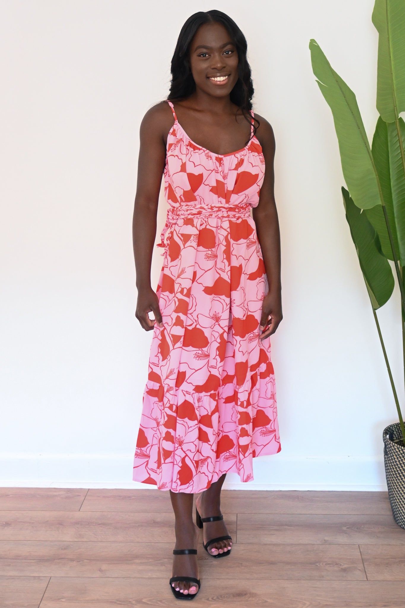 Morgan Midi Dress (XS-3X) sold by Valencia Boutique