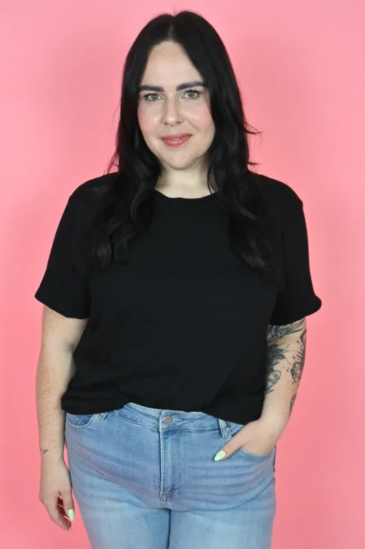 CURVE Boyfriend Tee sold by Valencia Boutique