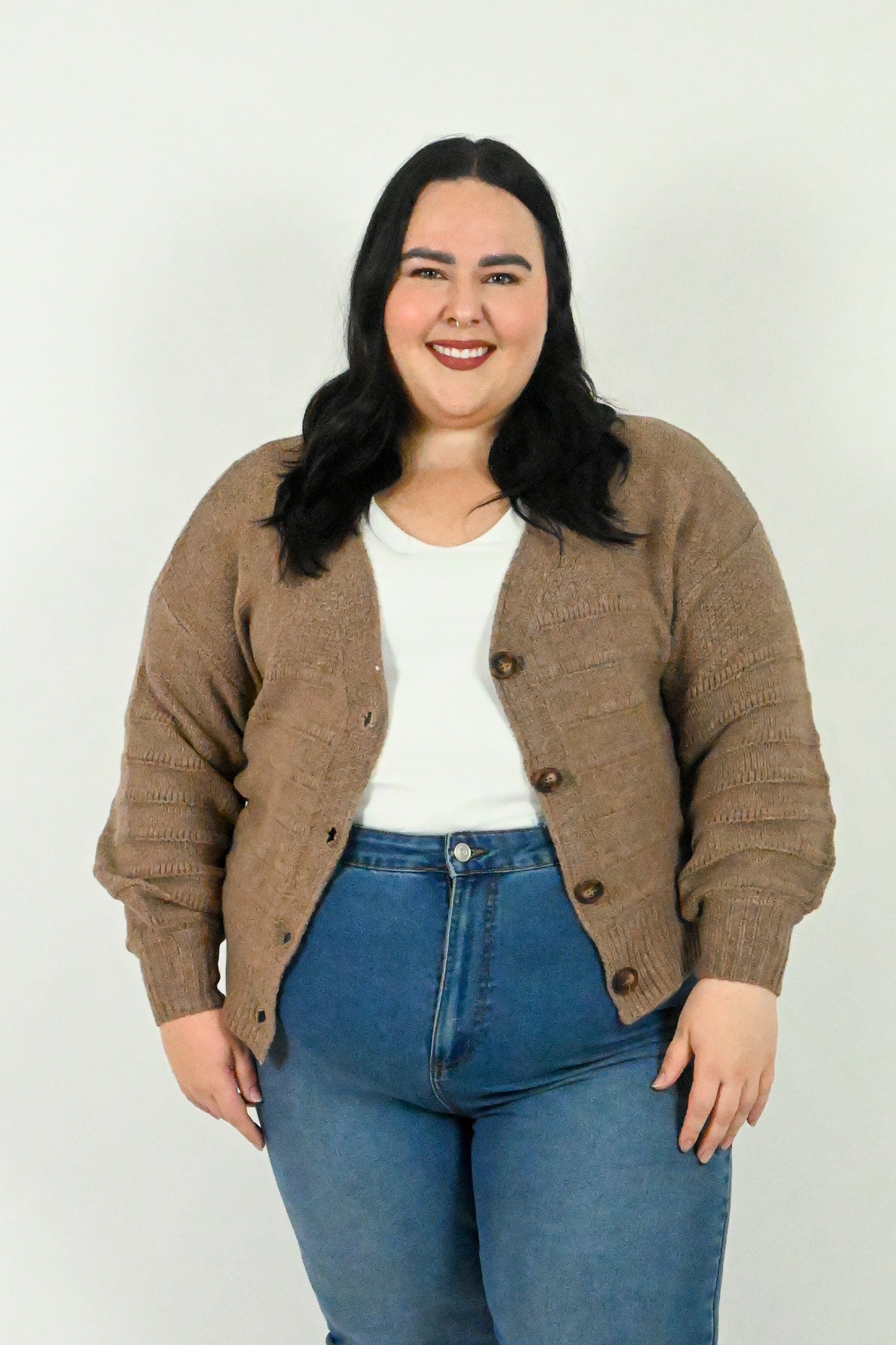 CURVE Classic Cardigan sold by Valencia Boutique product image thumbnail 4