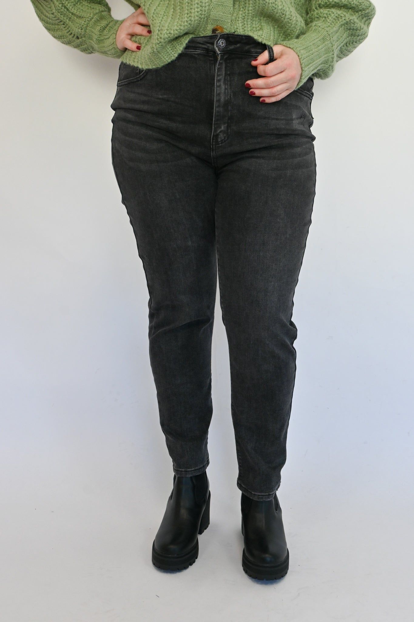 CURVE High Rise Skinny Jean sold by Valencia Boutique