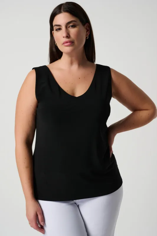 CURVE V-Neck Tank sold by Valencia Boutique