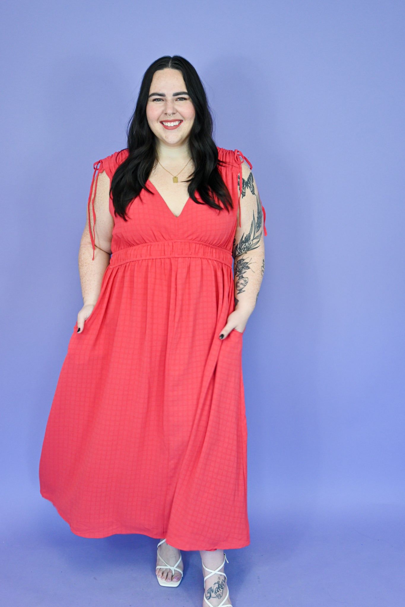 Summer Lovin' Midi Dress (S-3X) sold by Valencia Boutique