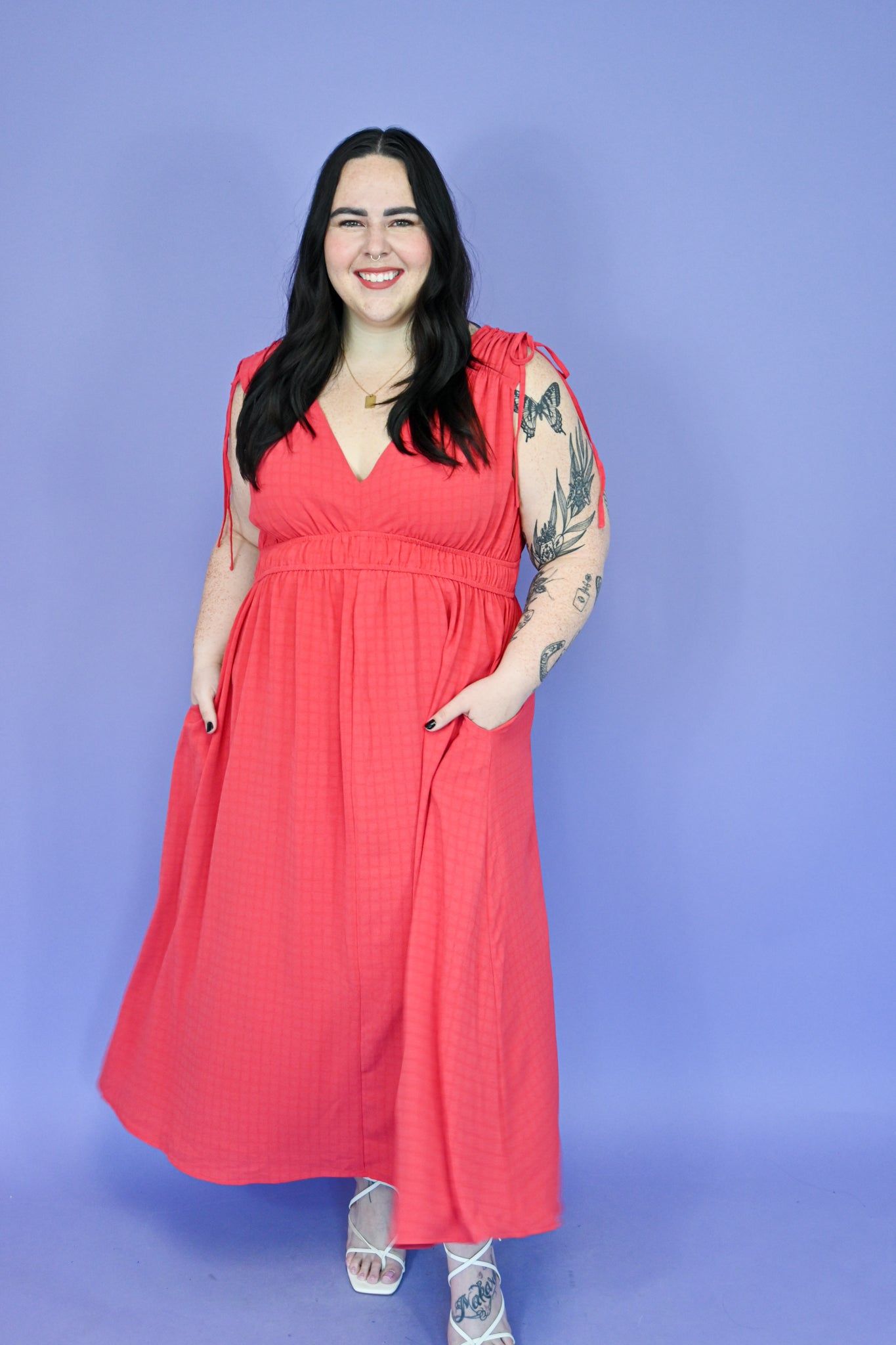 Summer Lovin' Midi Dress (S-3X) sold by Valencia Boutique product image thumbnail 2
