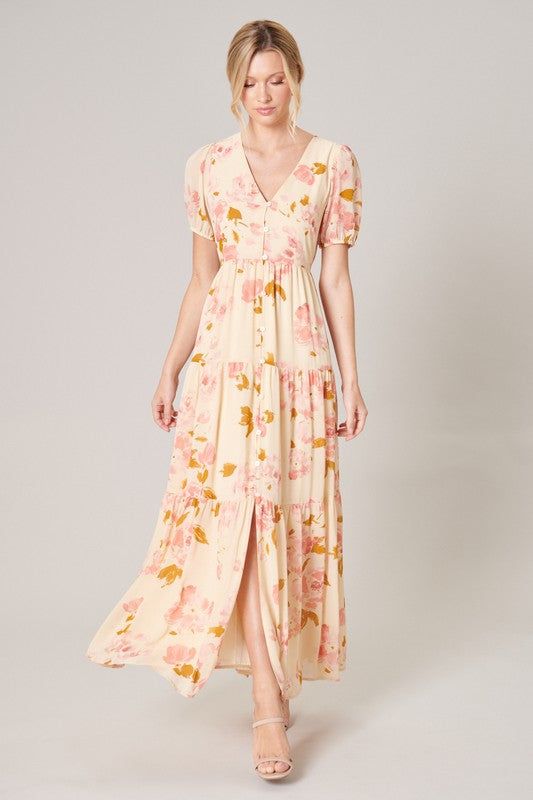 Floral Maxi Dress (XS-3X) sold by Valencia Boutique product image thumbnail 11