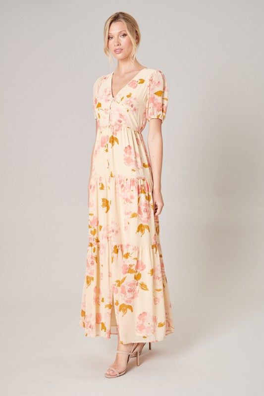 Floral Maxi Dress (XS-3X) sold by Valencia Boutique product image thumbnail 8