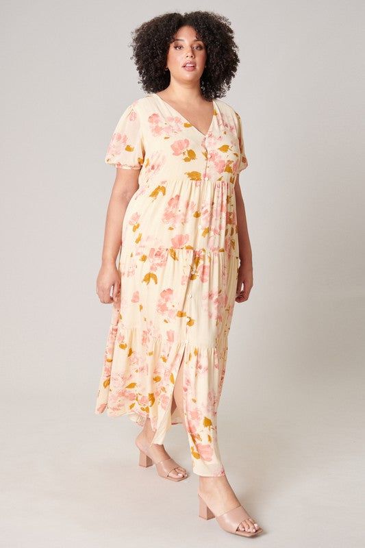 Floral Maxi Dress (XS-3X) sold by Valencia Boutique product image thumbnail 4