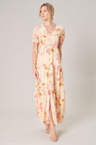 Floral Maxi Dress (XS-3X) sold by Valencia Boutique