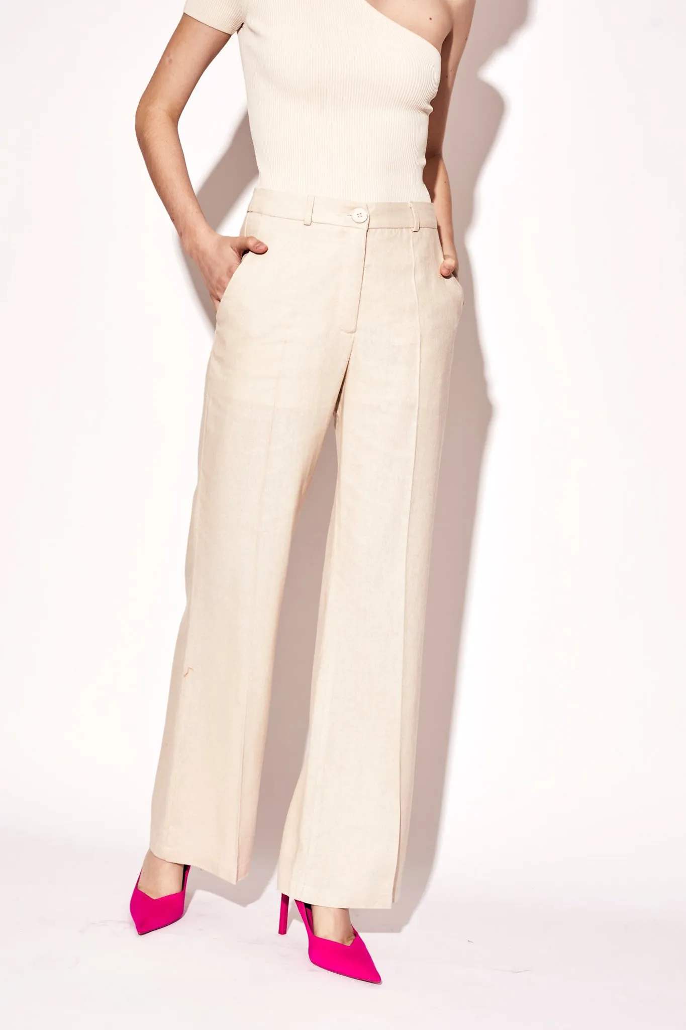 Linen Dress Pant sold by Valencia Boutique product image thumbnail 2