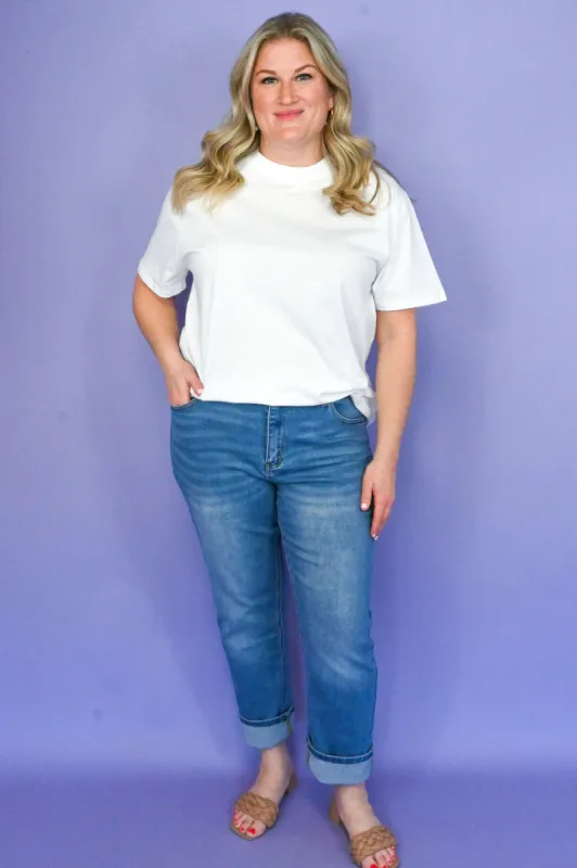 Boxy Tee (S-3X) sold by Valencia Boutique