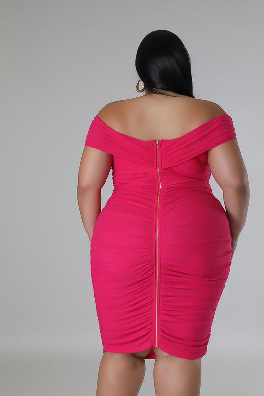 CURVE OTS Bodycon Dress sold by Valencia Boutique product image thumbnail 3