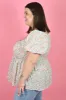 CURVE Floral Top sold by Valencia Boutique