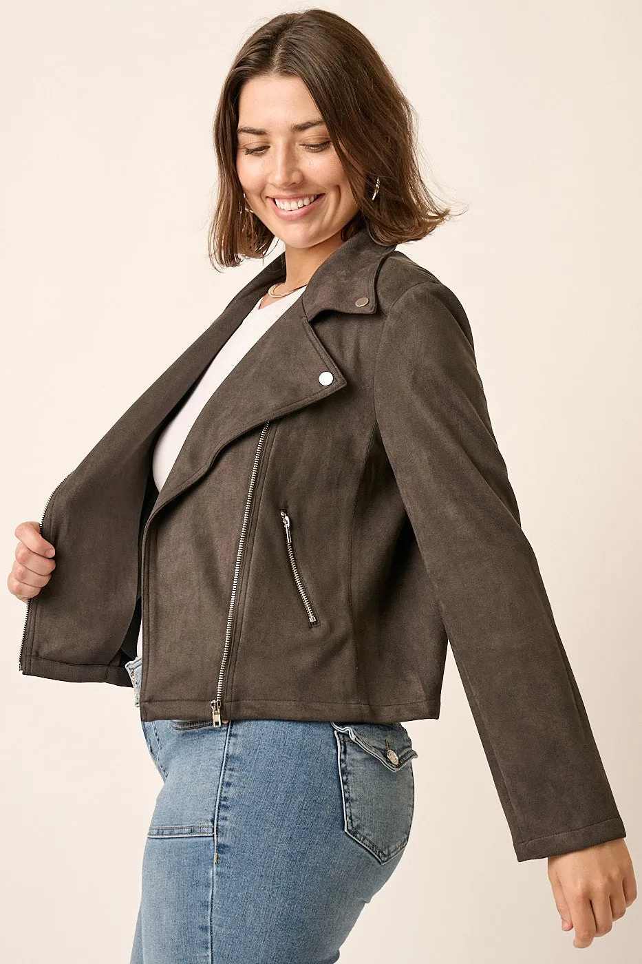 Moto Jacket (S-2X) sold by Valencia Boutique product image thumbnail 3