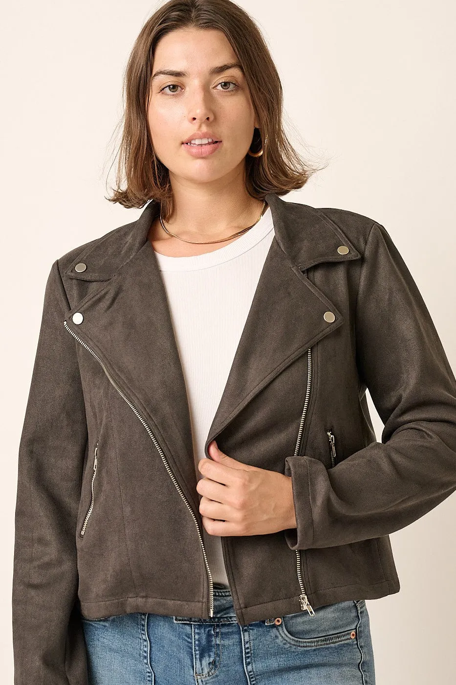 Moto Jacket (S-2X) sold by Valencia Boutique product image thumbnail 2