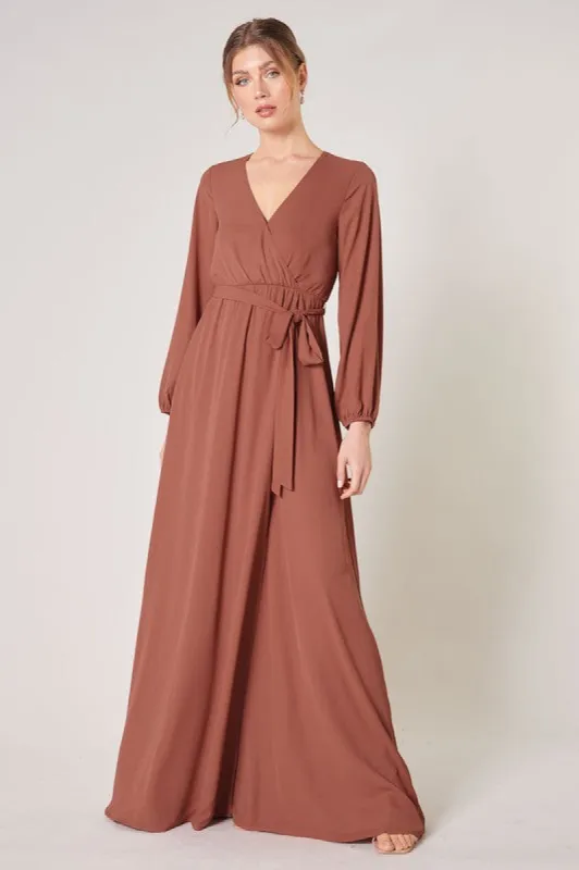 Long Sleeve Maxi Dress (XS-3X) sold by Valencia Boutique