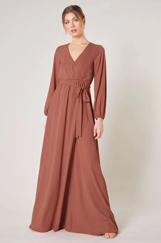 Long Sleeve Maxi Dress (XS-3X) sold by Valencia Boutique
