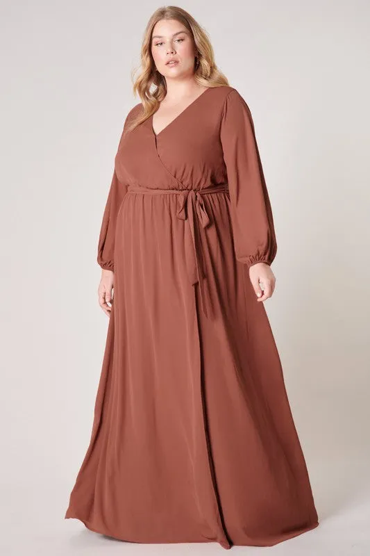 Long Sleeve Maxi Dress (XS-3X) sold by Valencia Boutique product image thumbnail 4