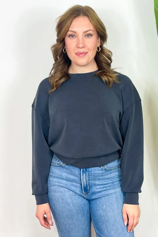 Ultra Soft Pullover Top sold by Valencia Boutique