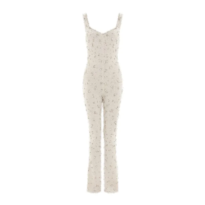 Crystal Bridal Jumpsuit Personalisation sold by Clio Peppiatt