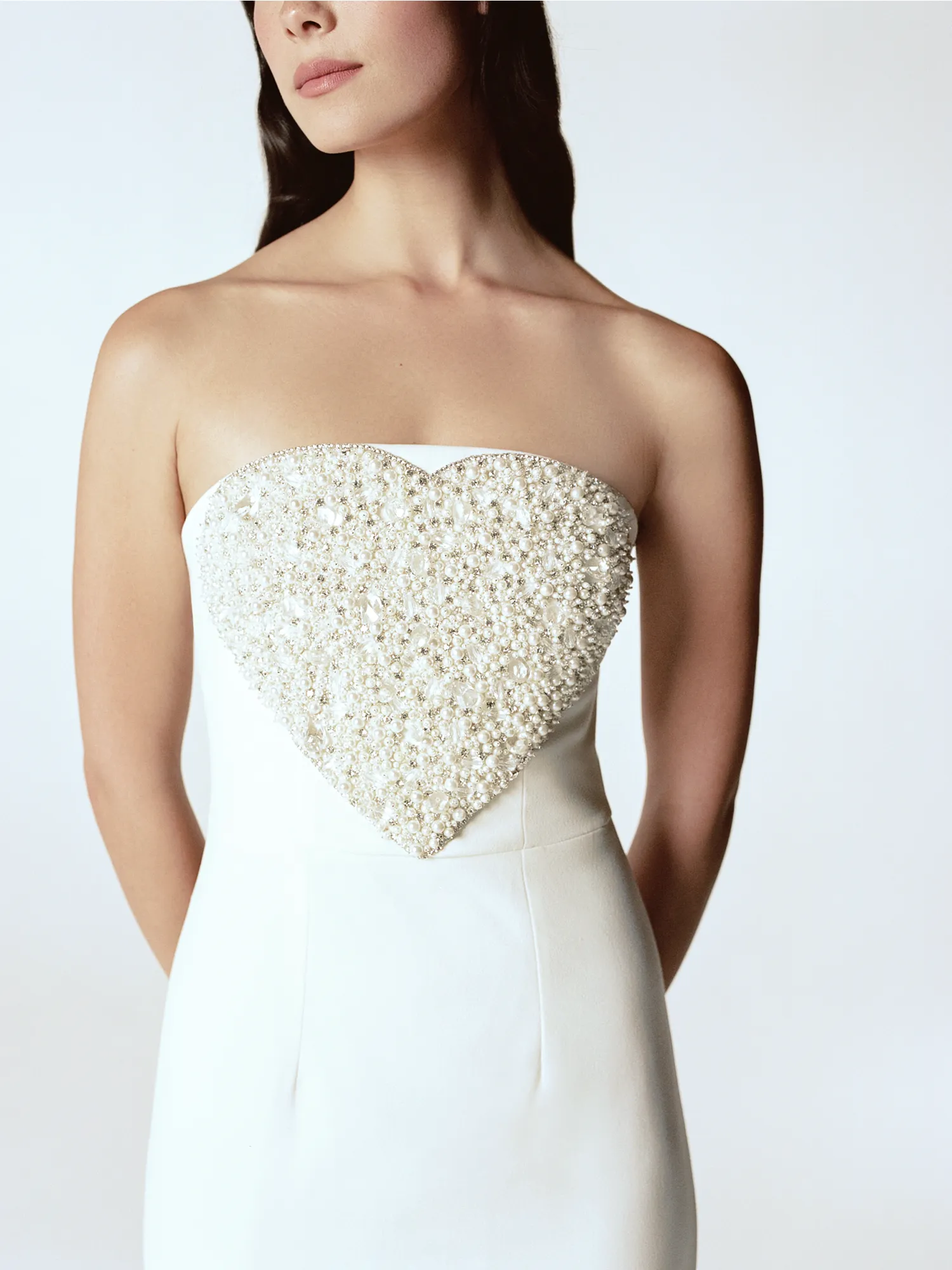 Heart Column Dress sold by Clio Peppiatt product image thumbnail 3