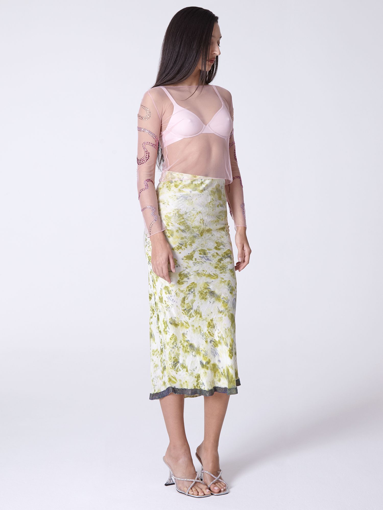Swirl Sleeve Top sold by Clio Peppiatt product image thumbnail 3