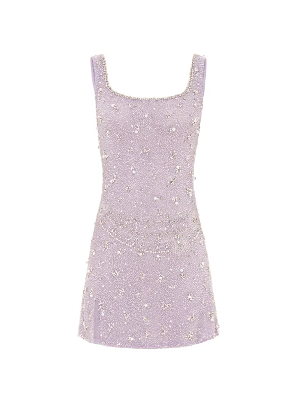 Wren Dress Lilac sold by Clio Peppiatt