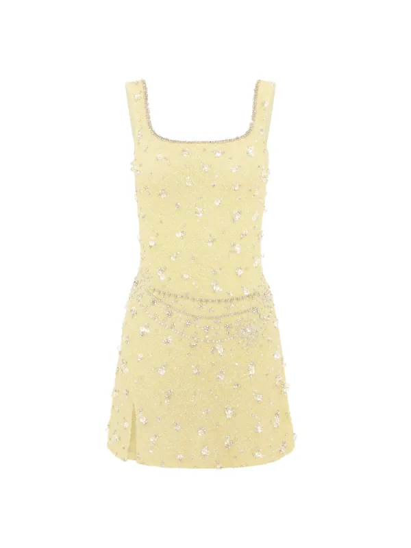 Wren Dress Daffodil sold by Clio Peppiatt