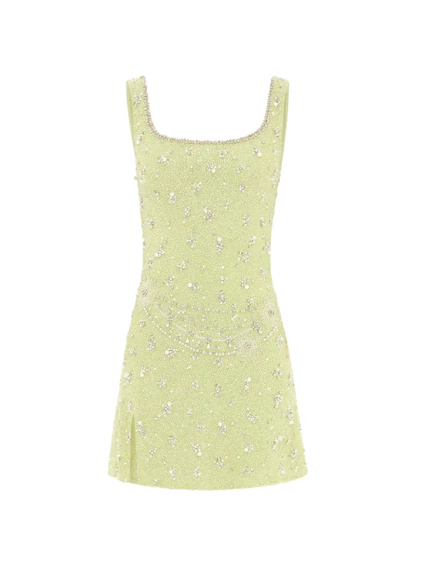 Wren Dress Matcha sold by Clio Peppiatt