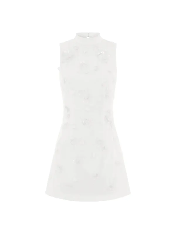 Scatter Floral Shift Dress sold by Clio Peppiatt