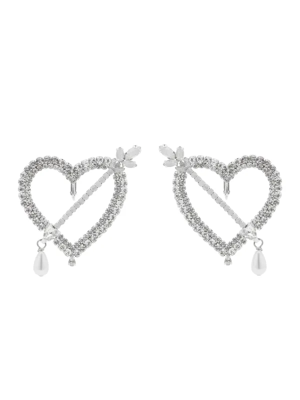 Bridal Cupid Bow Earrings sold by Clio Peppiatt