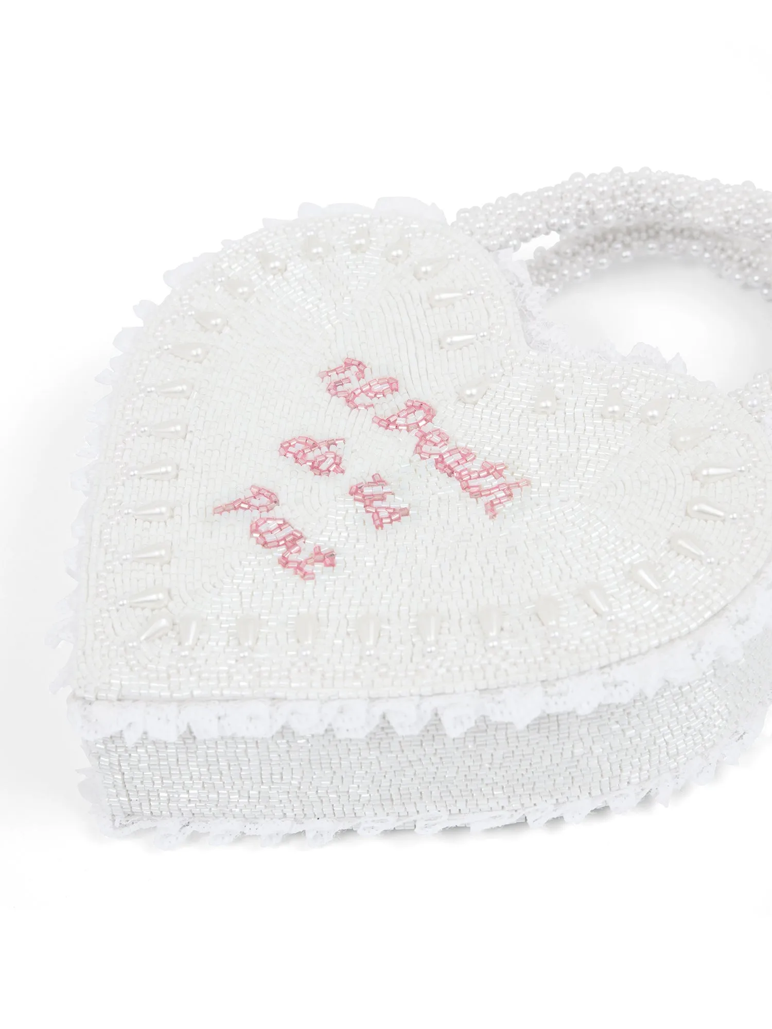 Til Death Do Us Part Heart Bag sold by Clio Peppiatt product image thumbnail 3