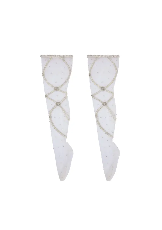 Crystal Stockings sold by Clio Peppiatt