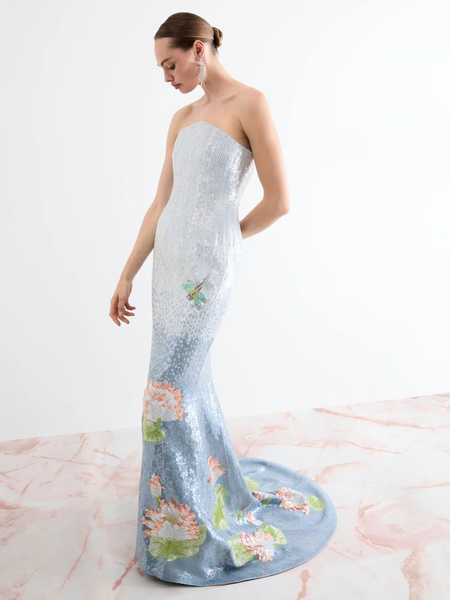 Waterlily Gown sold by Clio Peppiatt product image thumbnail 3